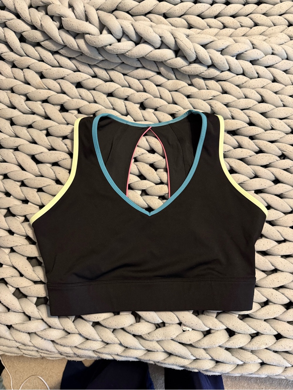 Buffbunny Airbrush Maraschino Sports Bra - Black Multi